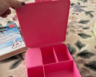 Pottery Barn - Pink - Bento Box - $10