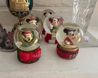 Mickey Mouse Snow-globes - $5 Each 
