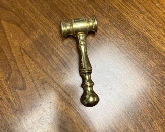 Brass Gavel - $20