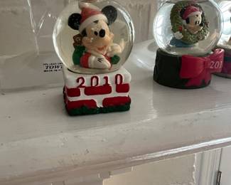 Mickey Mouse Snow-globes - $5 Each 