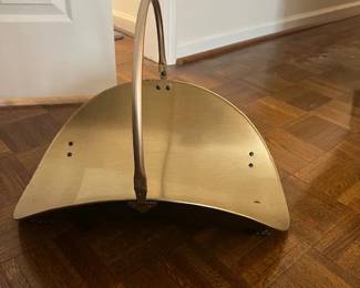 Brass Log Holder $20 - Two available. 
