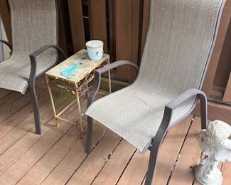 $10 per chair - 4 available. Two on the back deck and two in the garage. 
