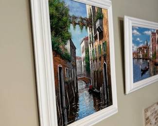 Framed Painting - $50