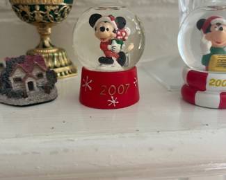 Mickey Mouse Snow-globes - $5 Each 