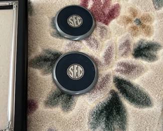SEC Coasters - $10 for the pair. 