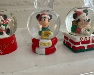 Mickey Mouse Snow-globes - $5 Each 