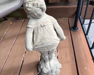 Girl Garden Statue - $50