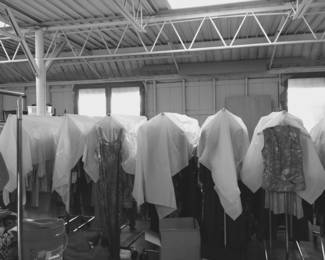 * racks of vintage designer clothing - too much to shoot    and list.