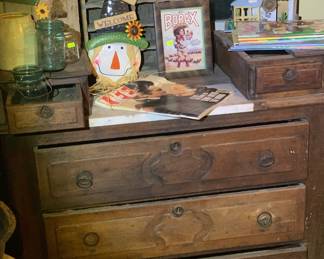 Loving these old Furniture Pieces. If they could only talk