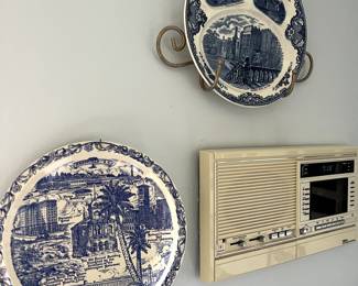 Huge collection of blue & white 