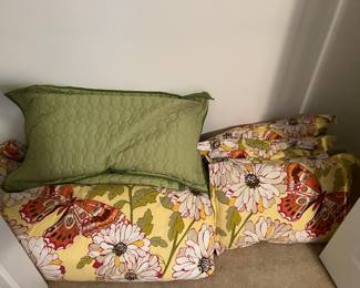 Pottery Barn duvet & shams