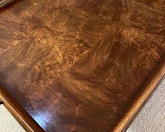Burl wood Drexel coffee table