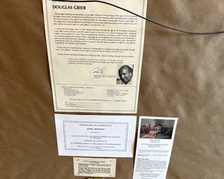 Douglas Grier Print, signed & numbered 