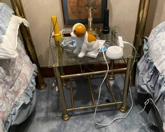 Brass Night stand