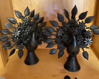 very heavy peacocks ( candle holders  center pc's) ETC