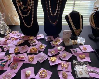 Nice costume jewelry.