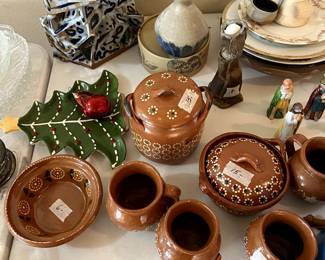 Mexican Clay Pots, Cazuelitas De Barro