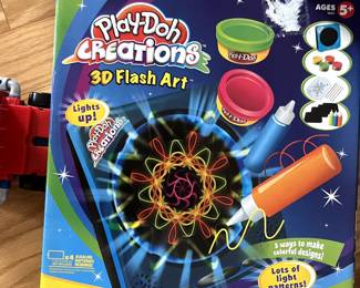 Play-doh 3D Flash Art