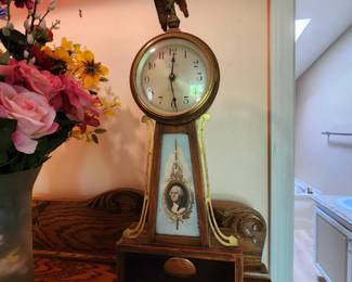 Seth Thomas George Washington clock