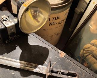 Kodak brownie with flash