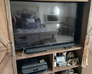 More TVs, sound bars and sound systems. 