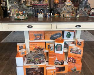 Dept 56 Halloween and Rickety Rails train