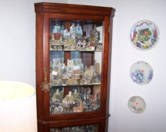 CORNER CURIO CABINET