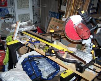 PICTURE FRAME SAW & MISC.