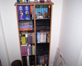 VCR TAPES & DVDs