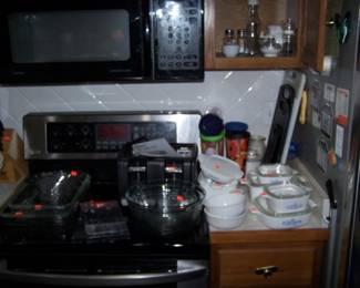 CORNING WARE & MISC.