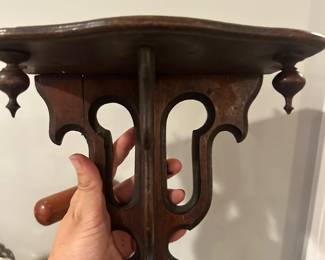 Victorian style decorative display shelves (3 available)