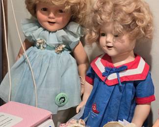 ANTIQUE SHIRLEY TEMPLE DOLLS & MORE