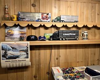 DIE CAST TRUCKS, HOT WHEELS, ETC.