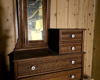 ANTIQUE CHILDS TOY DRESSER