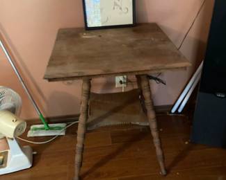 small square table