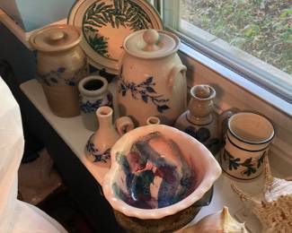 hand crafted pottery