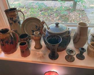 hand crafted pottery