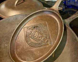 Tabasco Iron skillet