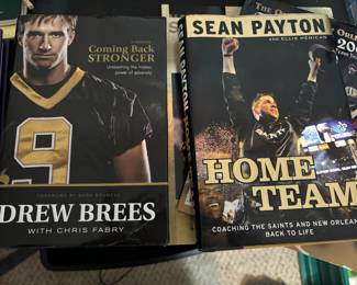 Saint’s memorabilia