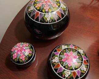 Beautiful Russian Lacquer Boxes