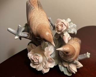 Lladro Couple of Nightengales