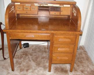 Antique Roll Top Desk - CA Legislature