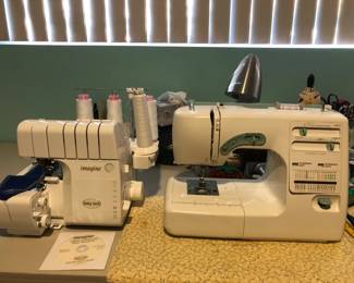 Babylock Serger BLE1AT-2, Reconditioned JANOME Sewing Machine 11590.