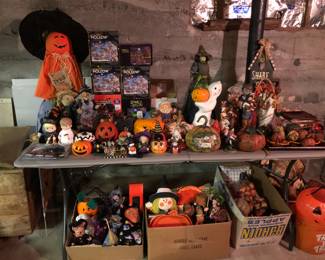Halloween Decor, Some Thanksgiving Decor.