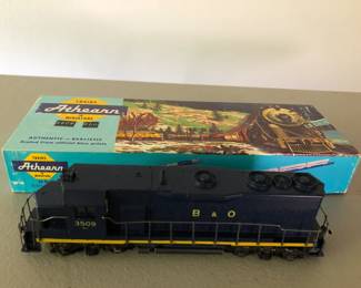ATHEARNS Baltimore & Ohio HO Scale Railroad Engine Train