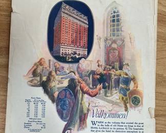 Hotel La Salle Pamphlet
