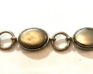 Bracelet with Copper & Silver Look
