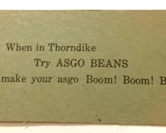 Funny Thorndike Mass. Card
