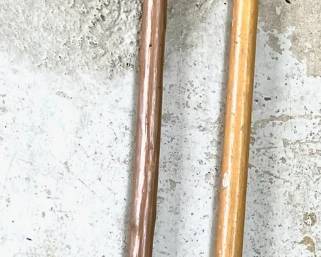 Two (2) Wood Canes
