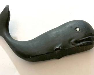 Small Cast Iron Whale
